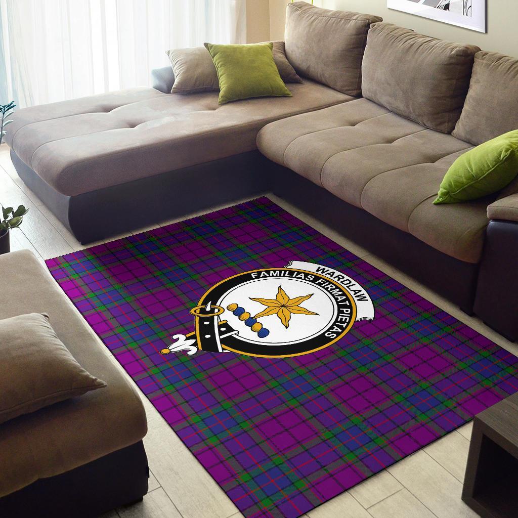 Wardlaw Tartan Crest Area Rug