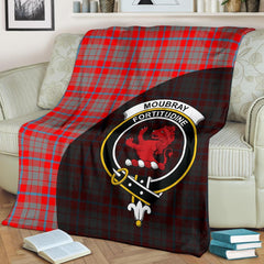 Moubray Tartan Crest Blanket Wave Style