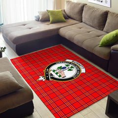 Burnett Tartan Crest Area Rug