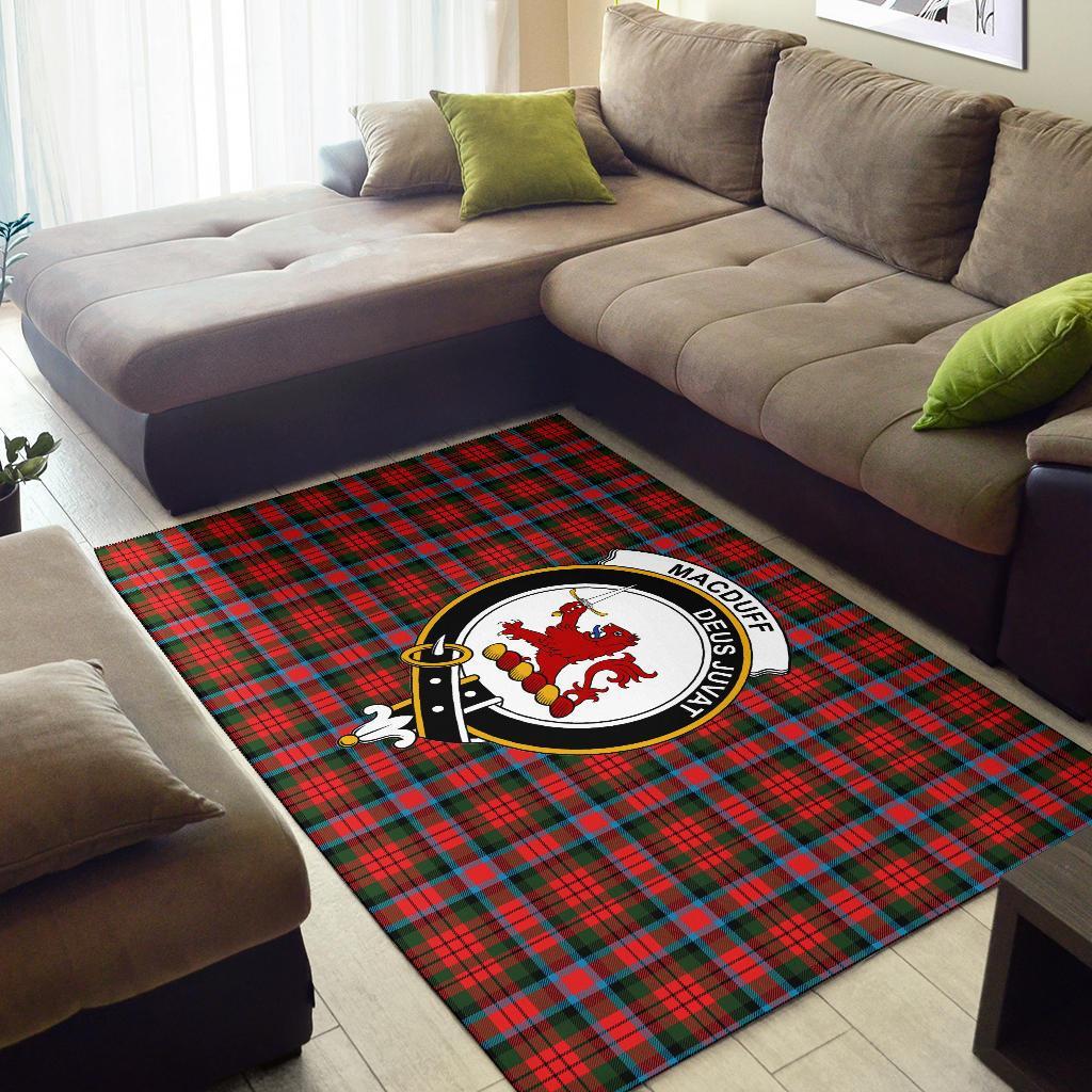 Macduff Tartan Crest Area Rug