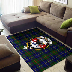 MacLeod Tartan Crest Area Rug