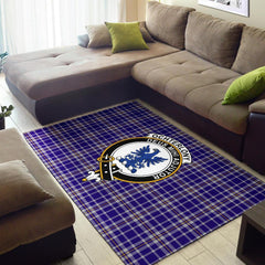 Ochterlony Tartan Crest Area Rug