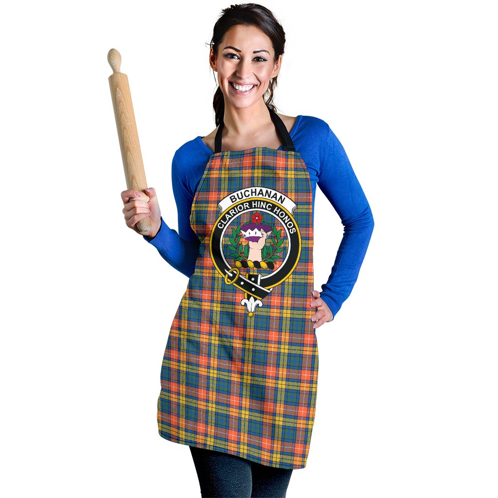 Buchanan Ancient Tartan Crest Apron