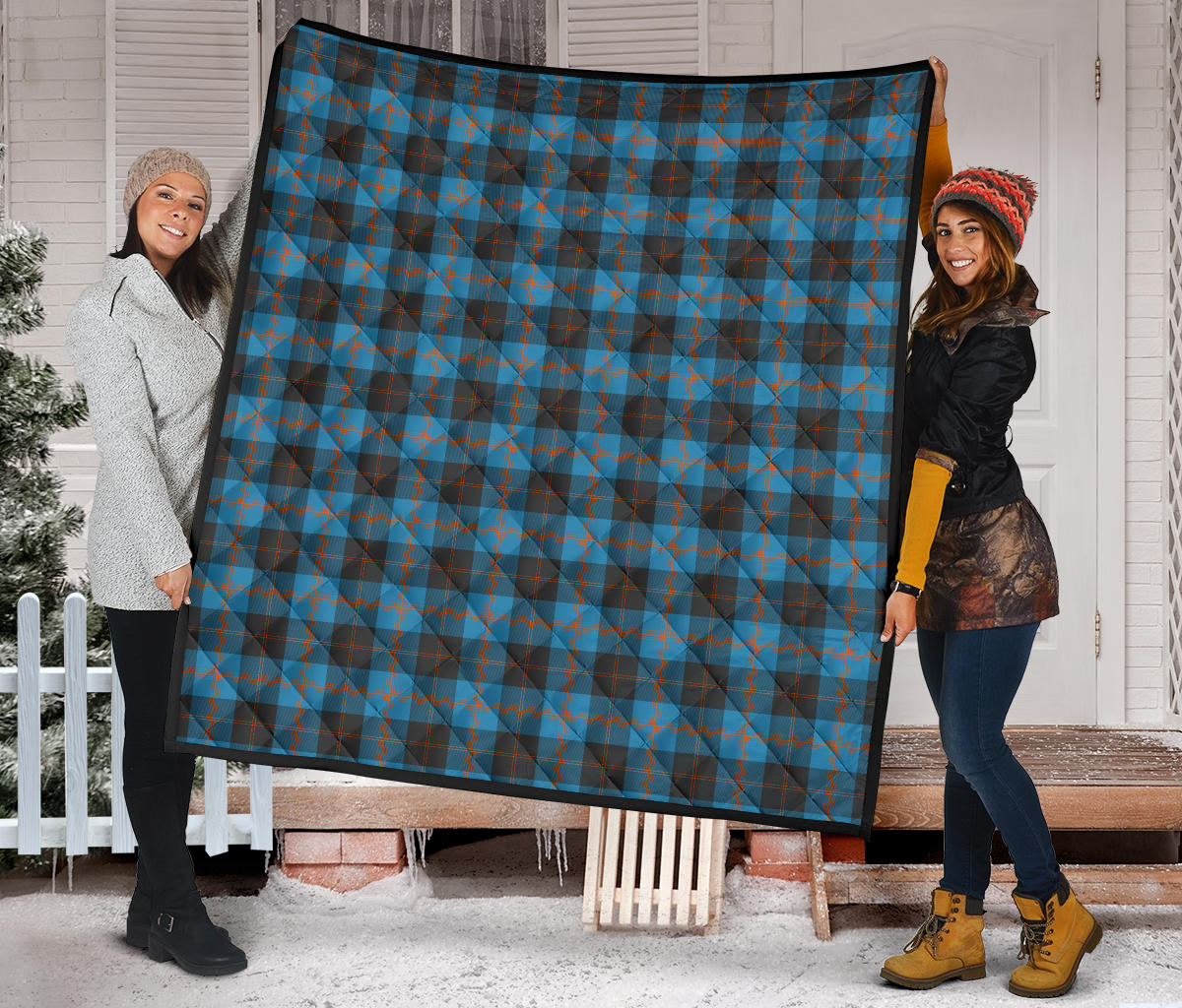 Angus Ancient Family Tartan Quilt - SP