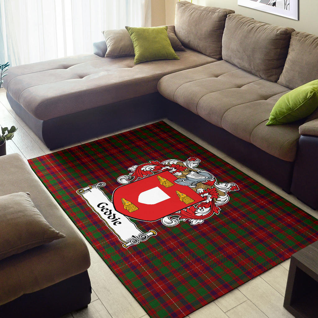 Geddie Tartan Crest Area Rug