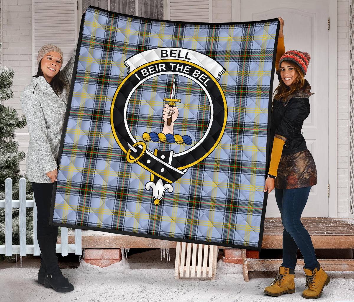 Bell Tartan Crest Quilt - SP