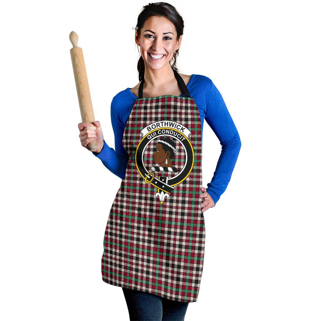 Borthwick Ancient Tartan Crest Apron