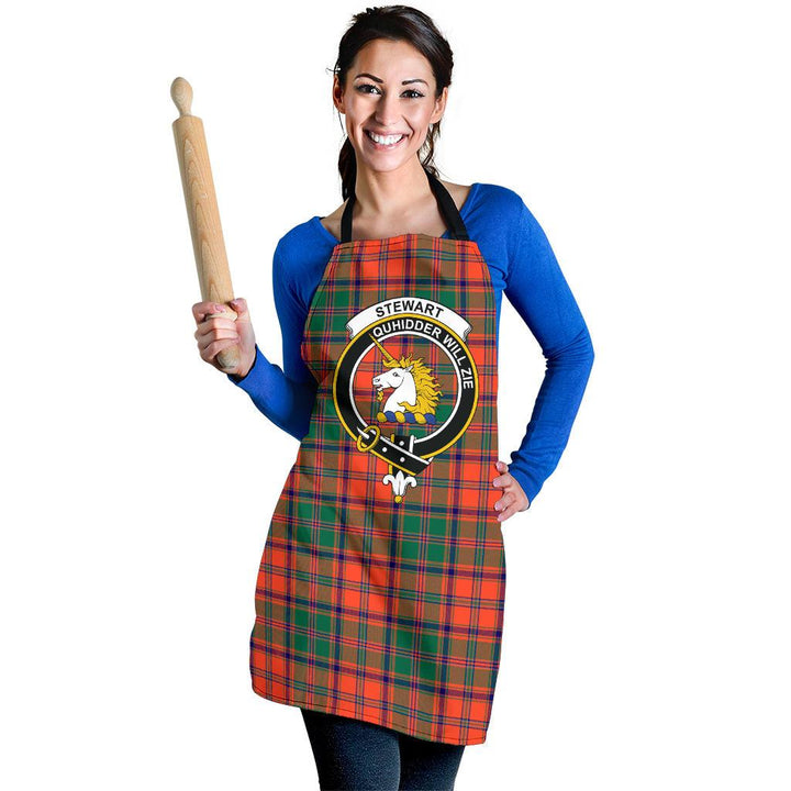 Stewart of Appin Ancient Tartan Crest Apron