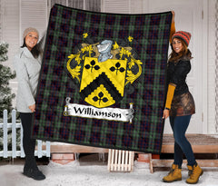 Williamson Tartan Crest Quilt - SP