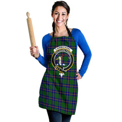 Carmichael Modern Tartan Crest Apron