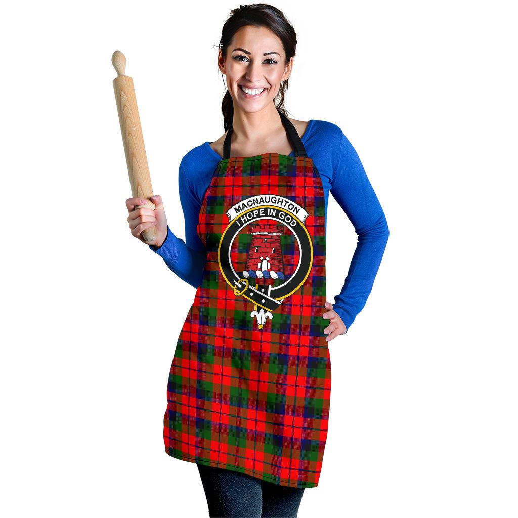 MacNaughton Modern Tartan Crest Apron