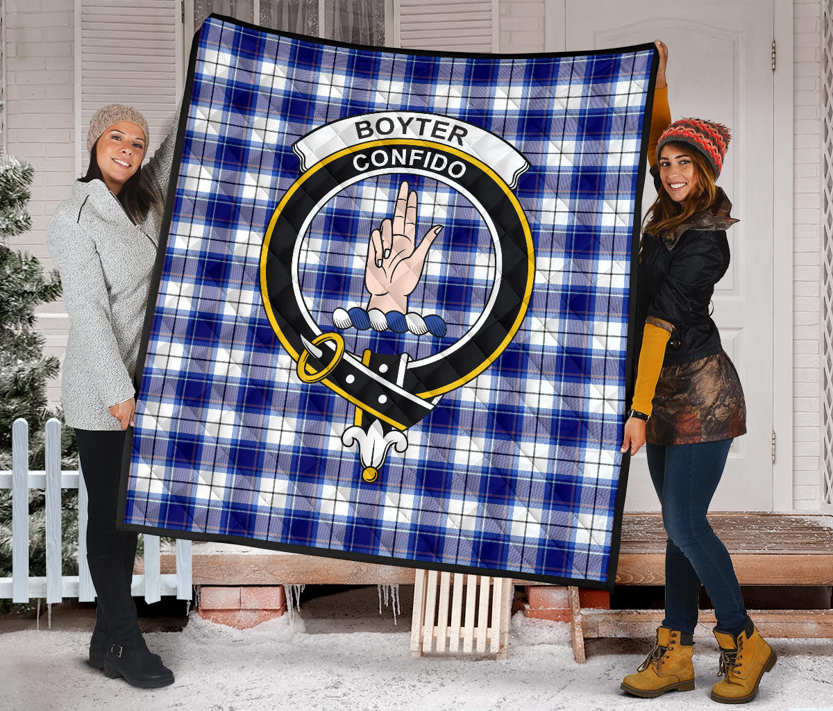 Boyter Tartan Crest Quilt - SP