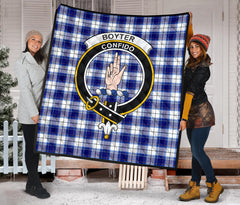 Boyter Tartan Crest Quilt - SP