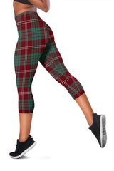 Crawford Modern Tartan Capris Leggings