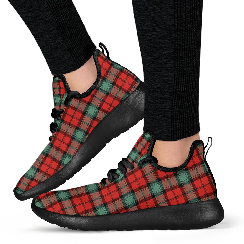 Kerr Ancient Tartan Mesh Knit Sneakers