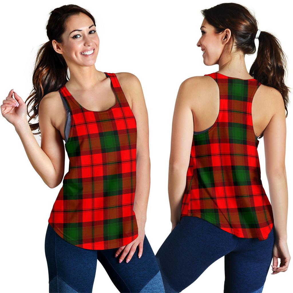 Kerr Modern Tartan Women Racerback Tank Top