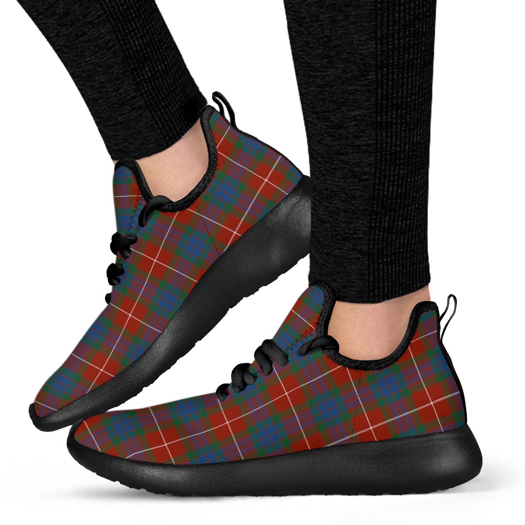 Fraser Ancient Tartan Mesh Knit Sneakers