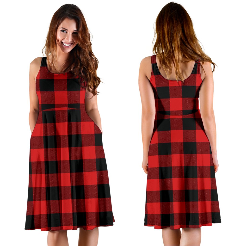 Rob Roy MacGregor Modern Tartan Midi Dress