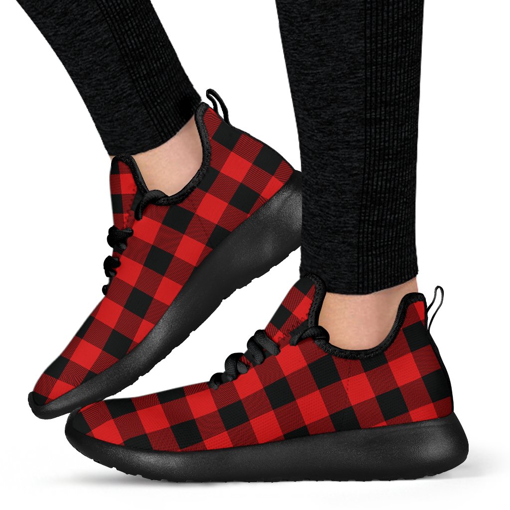 Rob Roy MacGregor Modern Tartan Mesh Knit Sneakers