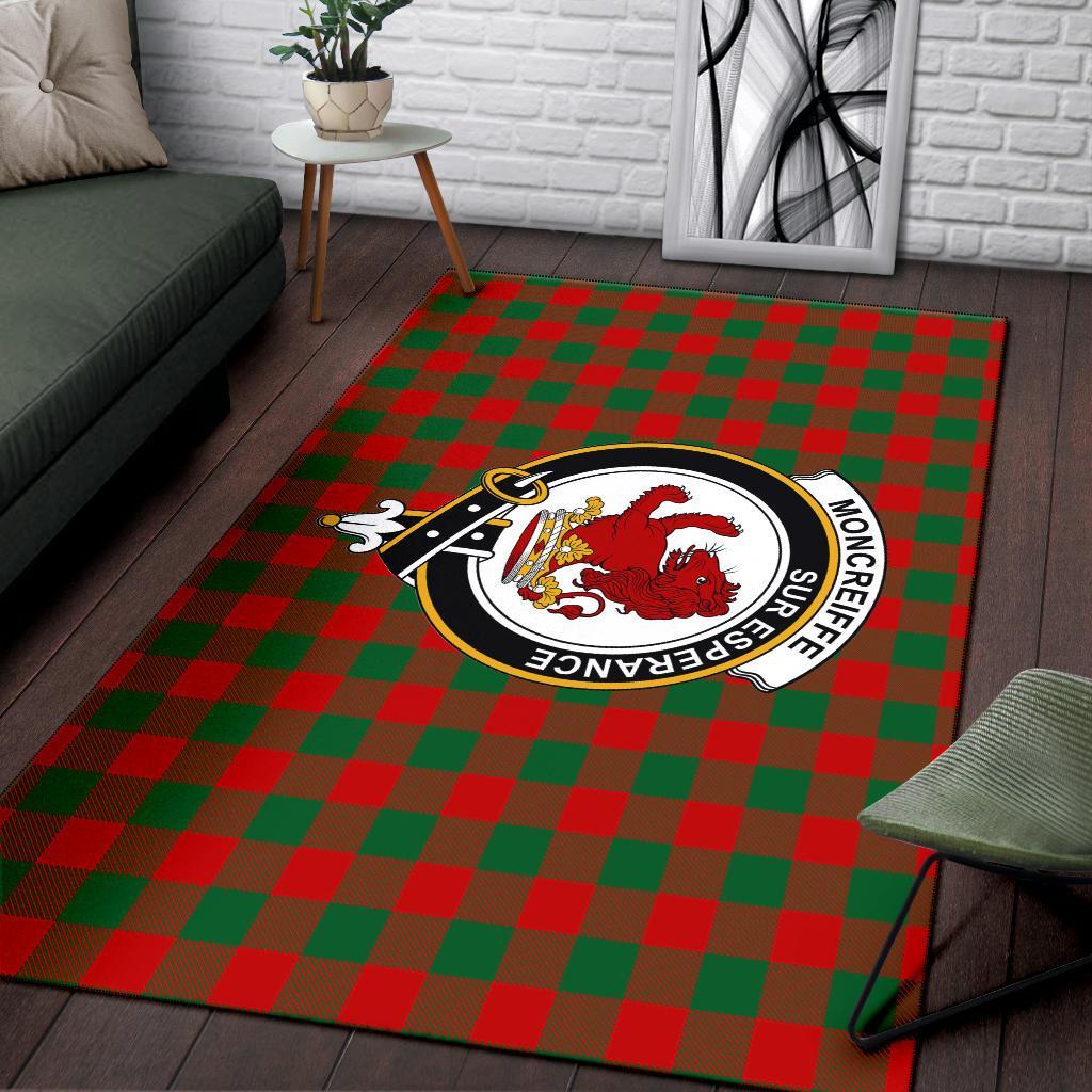 Moncrieffe Tartan Crest Area Rug