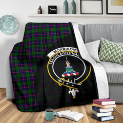 Morrison Modern Tartan Crest Blanket Wave Style