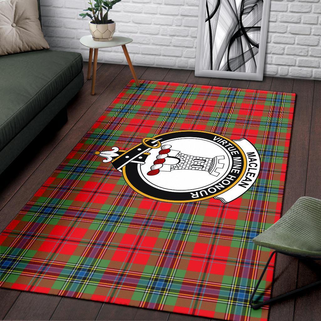 MacLean Tartan Crest Area Rug