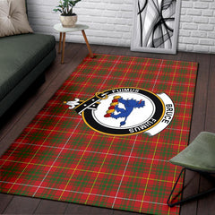 Bruce Tartan Crest Area Rug