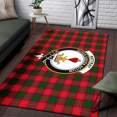 Rattray Tartan Crest Area Rug