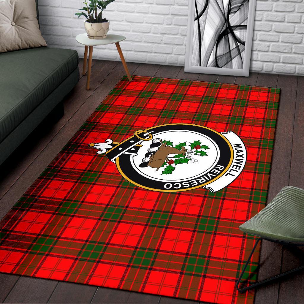 Maxwell Tartan Crest Area Rug