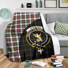 Stewart Dress Modern Tartan Crest Blanket Wave Style