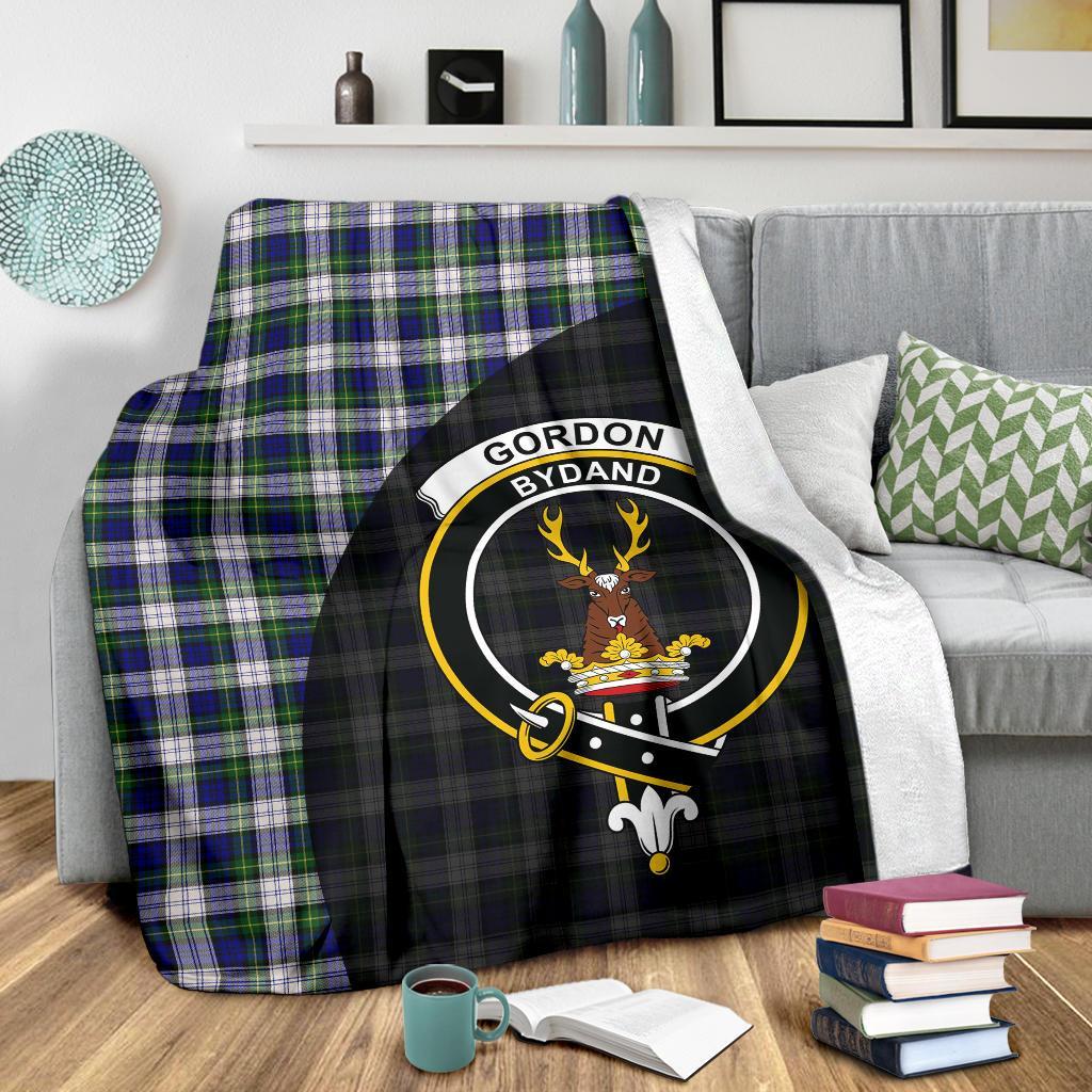 Gordon Dress Modern Tartan Crest Blanket Wave Style