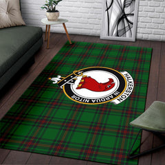 Halkerston Tartan Crest Area Rug