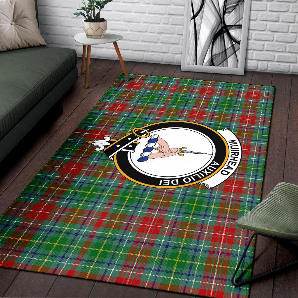 Muirhead Tartan Crest Area Rug