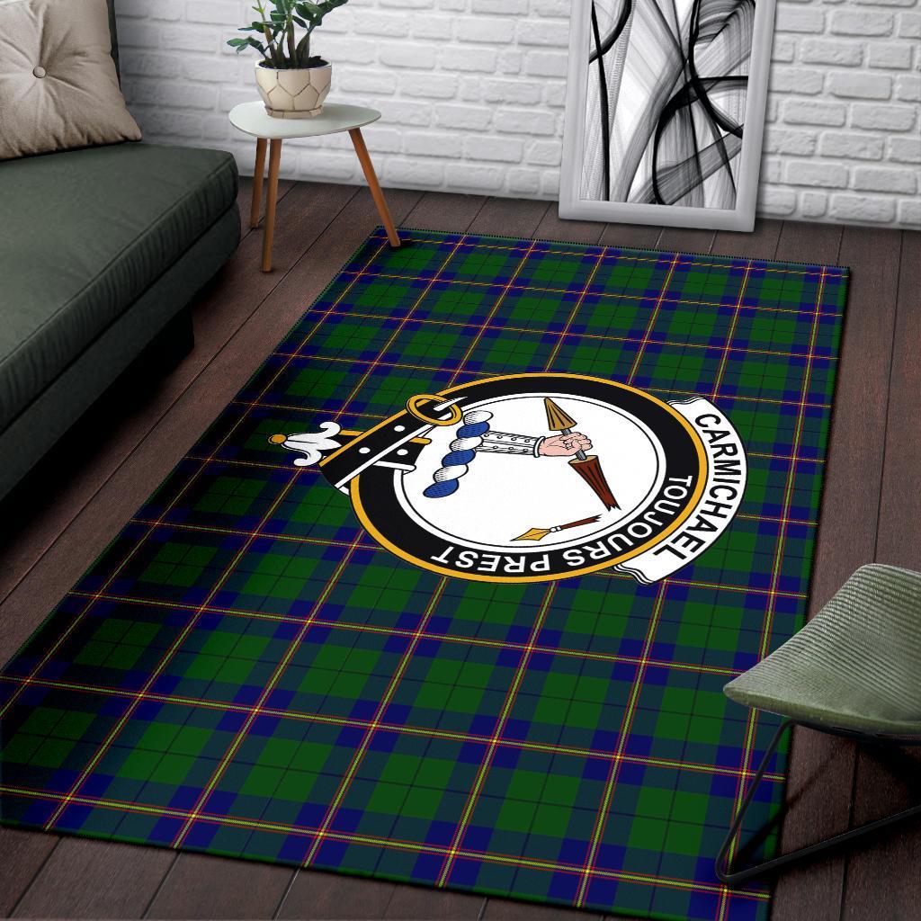 Carmichael Tartan Crest Area Rug