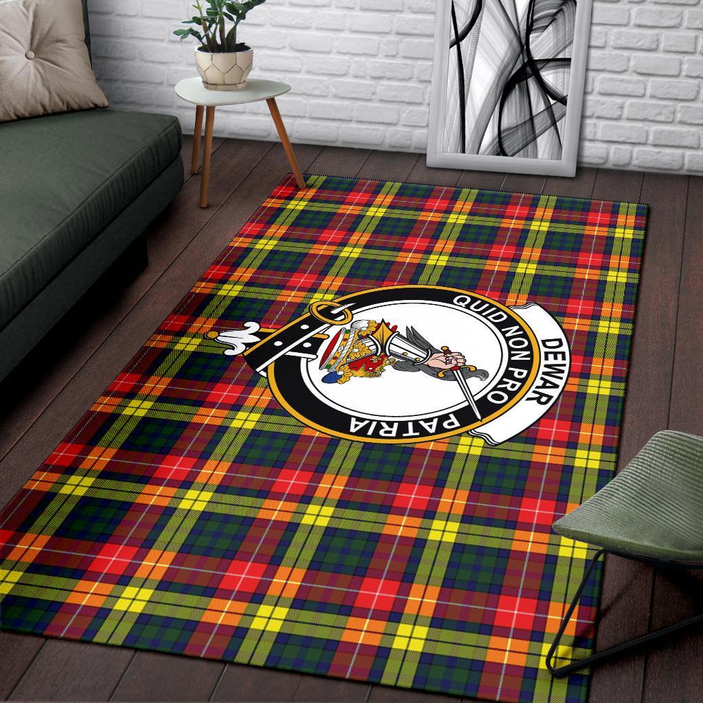 Dewar Tartan Crest Area Rug