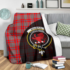 Moubray Tartan Crest Blanket Wave Style