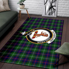 Sutherland Tartan Crest Area Rug