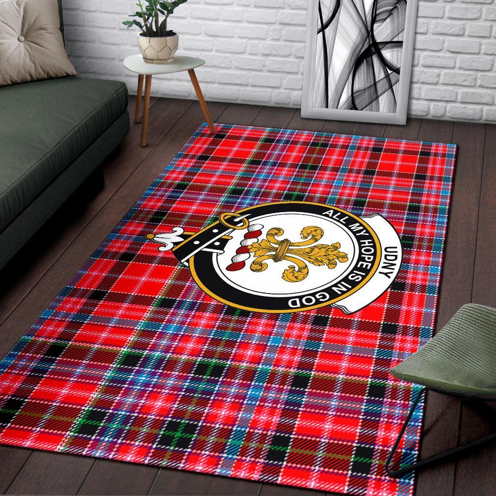 Undy Tartan Crest Area Rug