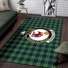 Spottiswood Tartan Crest Area Rug