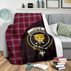 Little Tartan Crest Blanket Wave Style