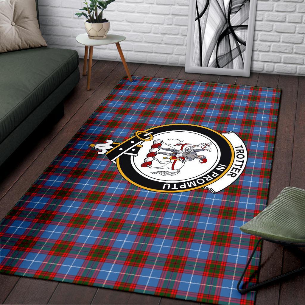 Trotter Tartan Crest Area Rug