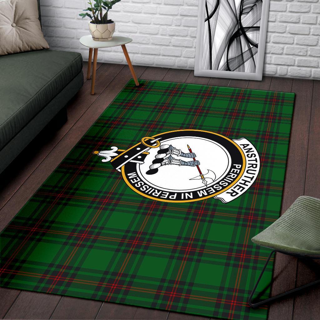 Anstruther Tartan Crest Area Rug