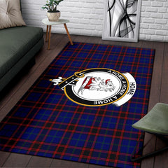 Home (Or Hume) Tartan Crest Area Rug