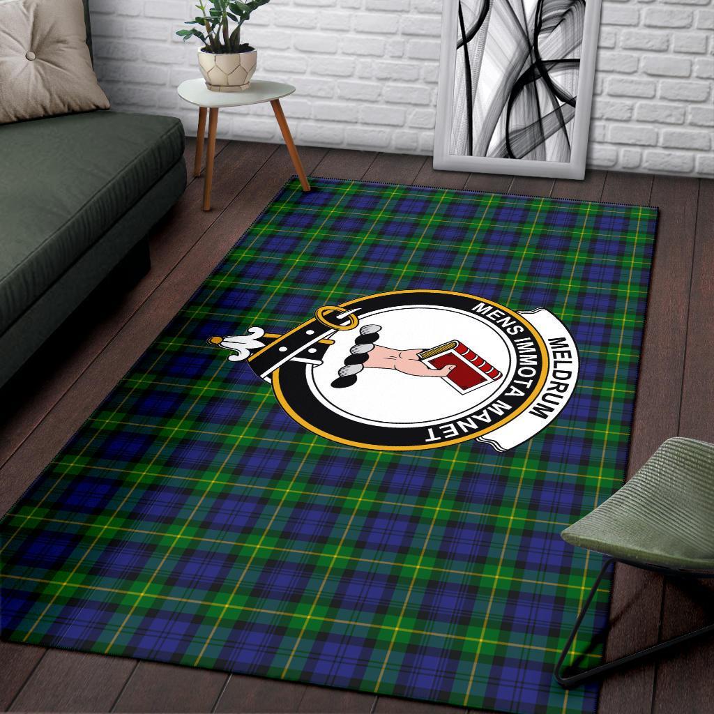 Meldrum Tartan Crest Area Rug