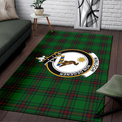 Kinloch Tartan Crest Area Rug