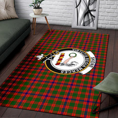 Skene Tartan Crest Area Rug