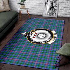 Pitcairn Tartan Crest Area Rug