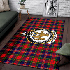 MacPherson Tartan Crest Area Rug