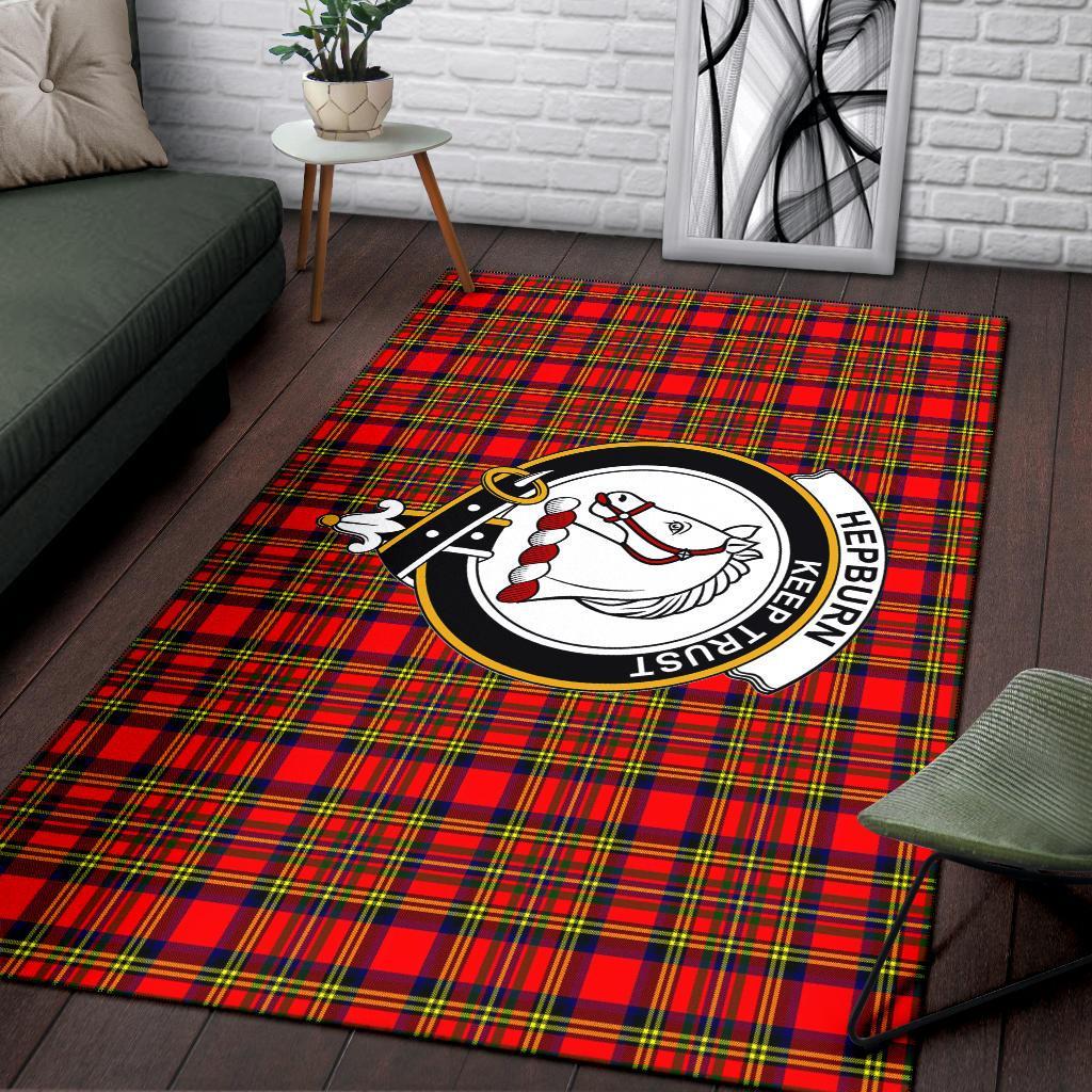 Hepburn Tartan Crest Area Rug