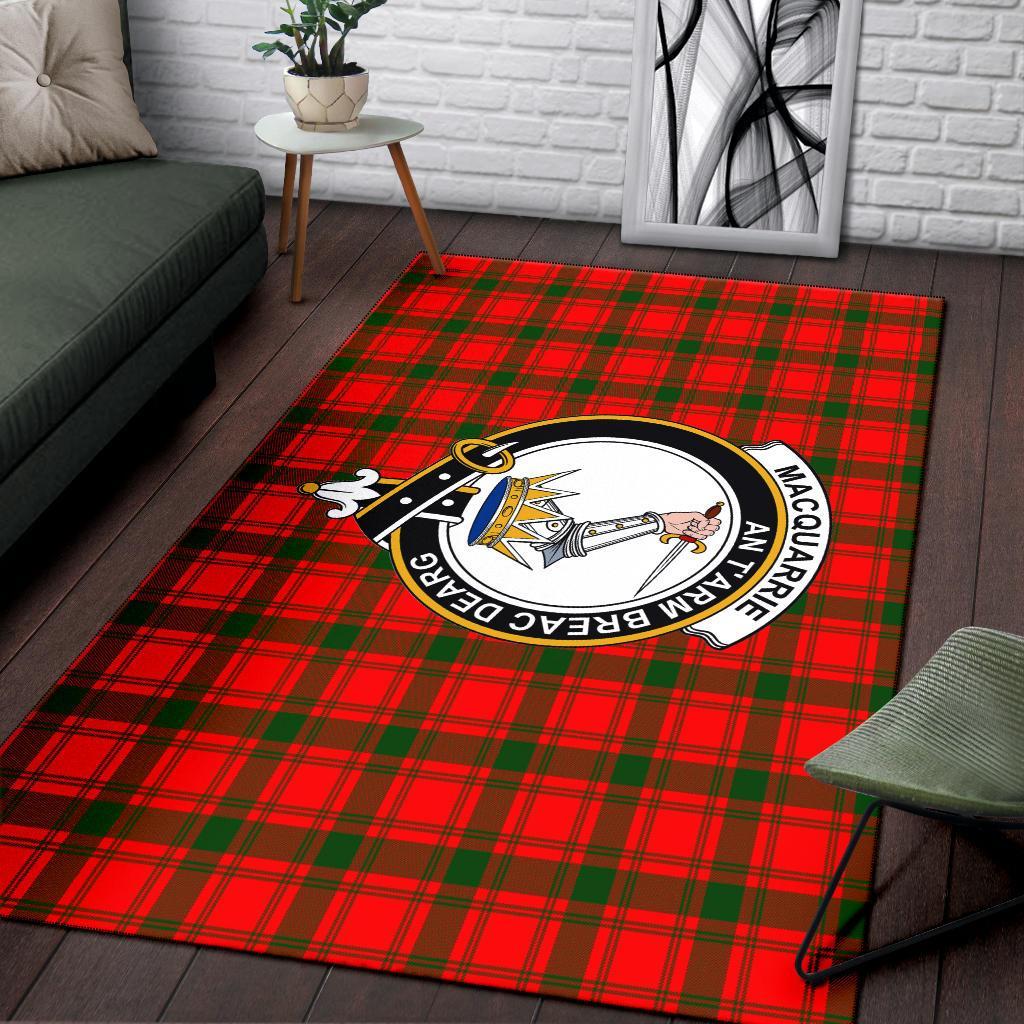 MacQuarrie Tartan Crest Area Rug